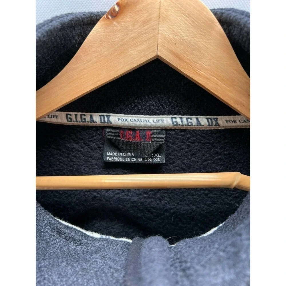 G.I.G.A DX By Killtec XL Nuako Sweater Full Zip Mock-Neck Long Sleeve Dark Blue